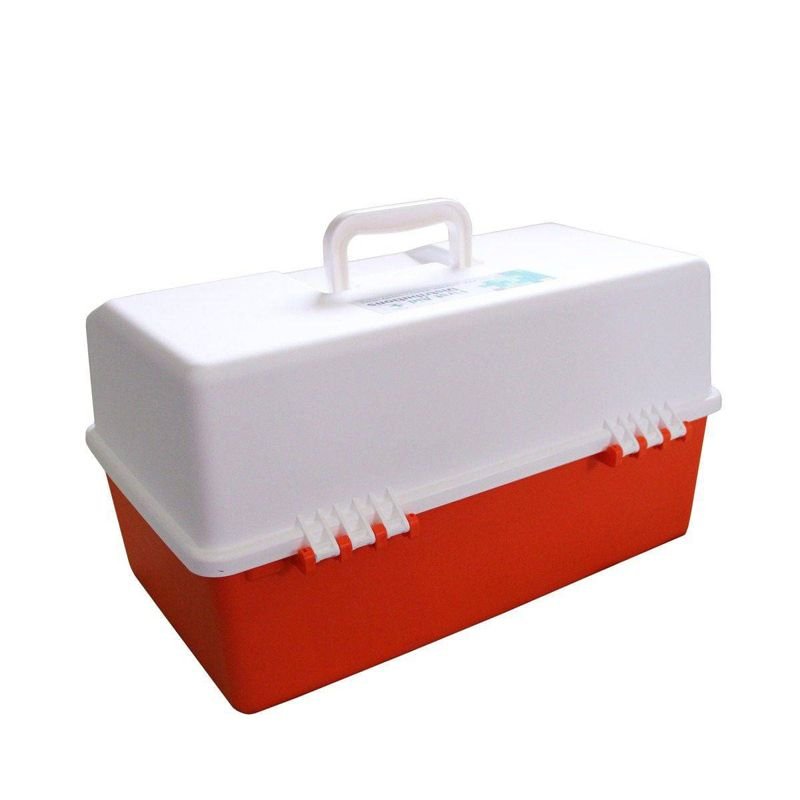 Empty First Aid Box Plastic Large – Orange