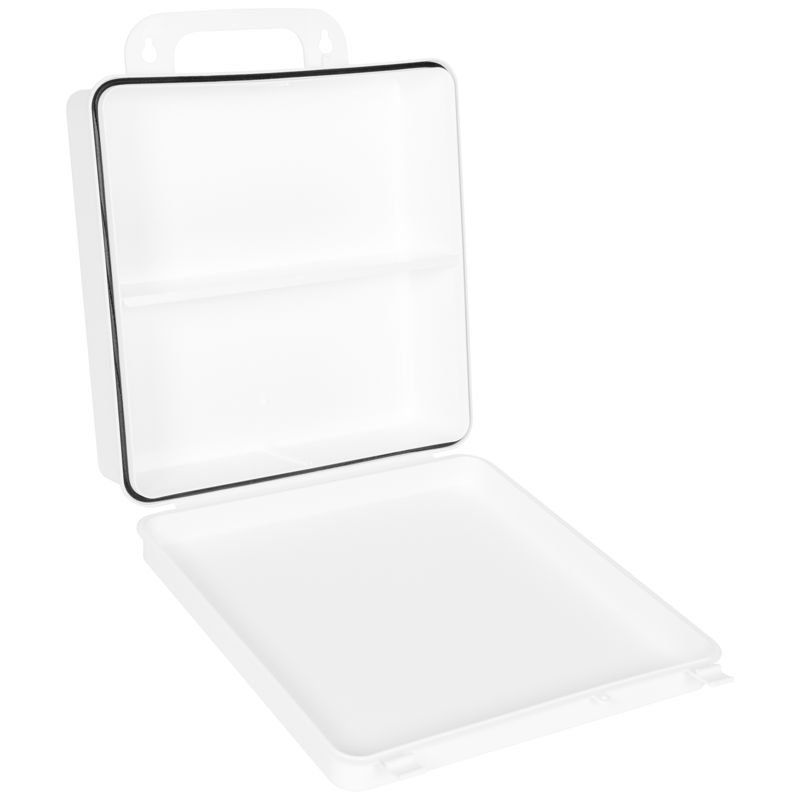 Empty First Aid Box Plastic Medium – White
