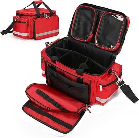 Empty First Responder Bag Red