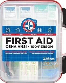First Aid Box ABS Plastic 100 person Oshad