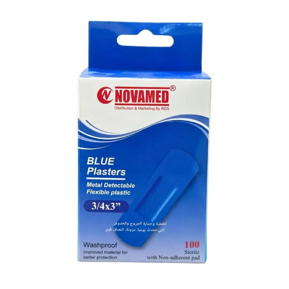 Metal Detectable Blue Plaster