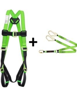 PN 21 Full Body Harness with PN 361 Double Lanyard