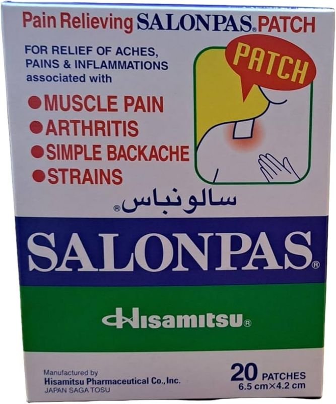 Salonpas Patch 20’s
